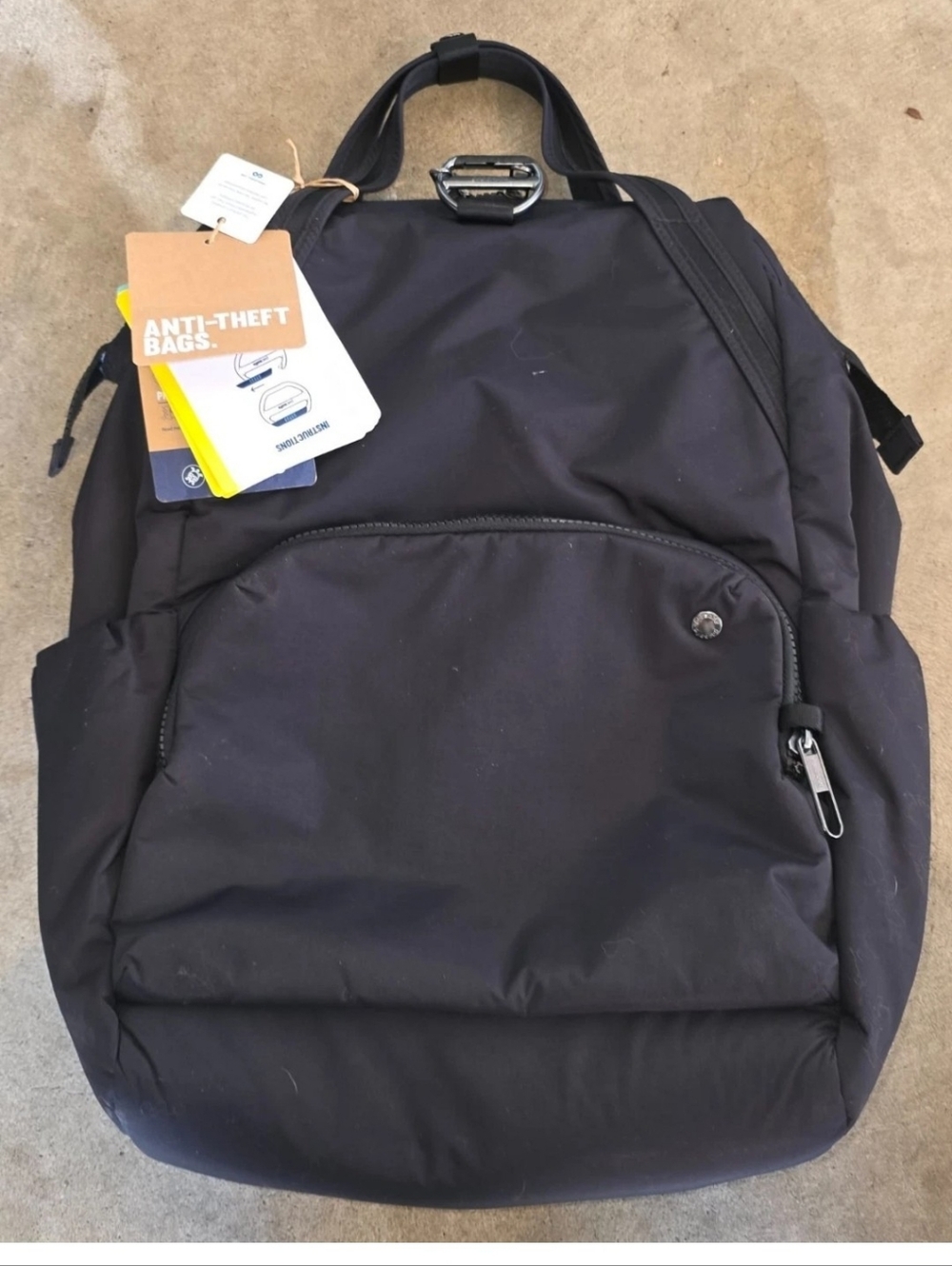 Pacsafe Stylesafe 12L Anti-Theft Backpack - Black